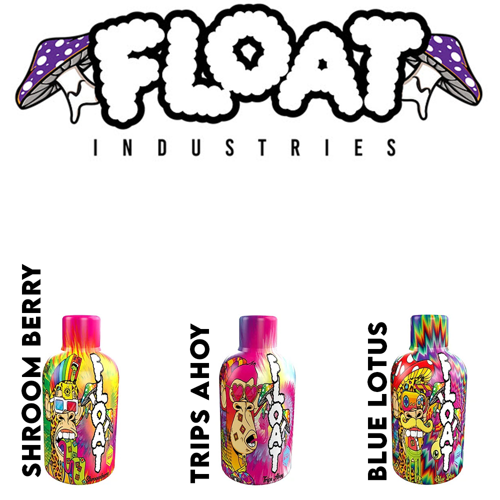 Float Shroom Shots Enriched with D9 Marketplace