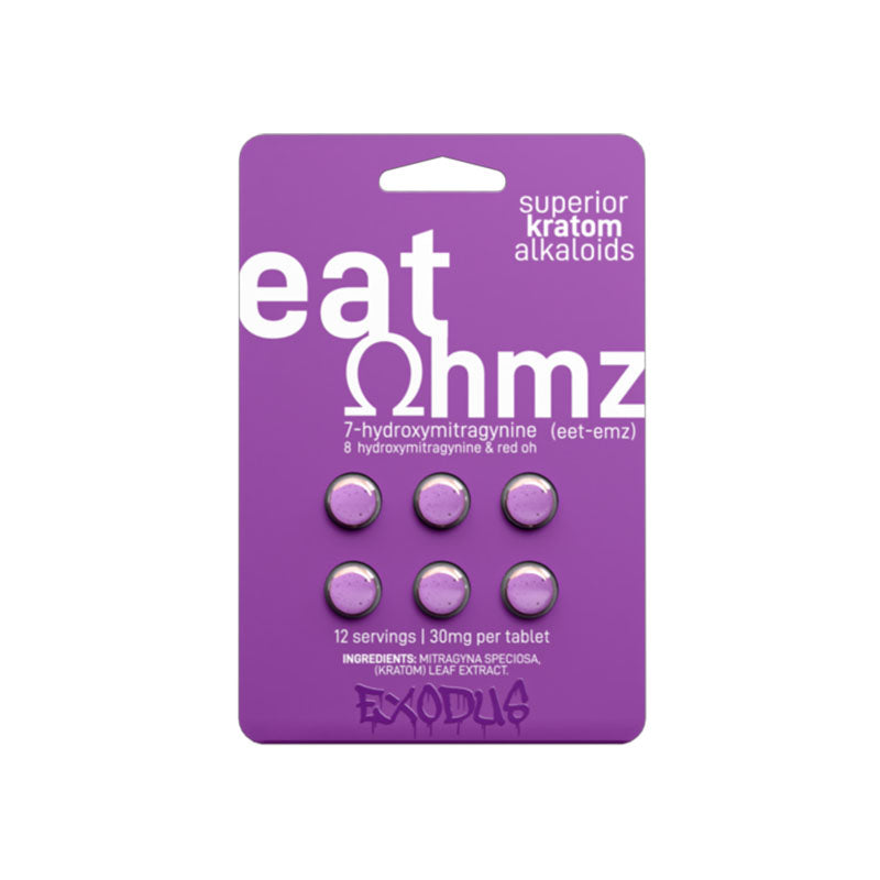 Eat Ohmz Purple 7-Hydroxy + 8-Hydroxy + Red Hydroxy Tablets