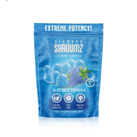 Diamond Shruumz - Blue Razz Euphoria Extreme Mushroom Gummies