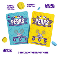 Dozo Perks 20mg  7-Hydroxymitragynine Tablets