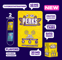 Dozo Perks 20mg  7-Hydroxymitragynine Tablets
