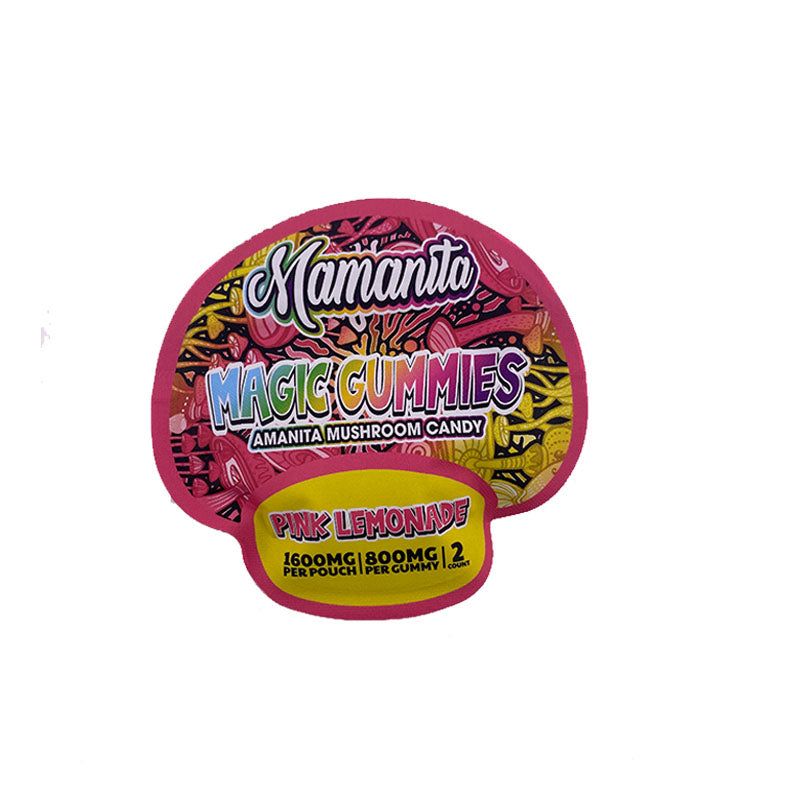 Mamanita Pink Lemonade Amanita Muscaria Magic Gummies - 2 Pack