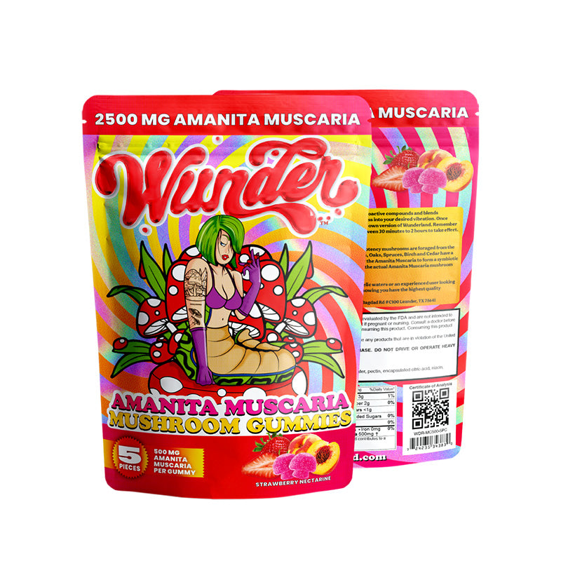 Wunder Amanita Muscaria Mushroom Gummies / 2500mg