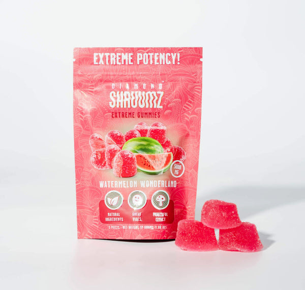 Diamond Shruumz - Watermelon Wonderland Extreme Mushroom Gummies