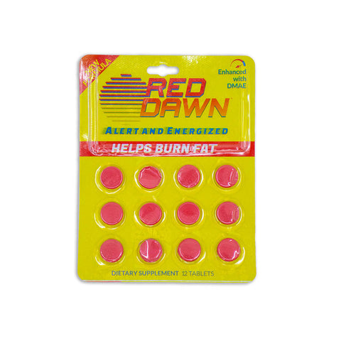 Red Dawn Alert and Energized - Extra Energy Tablets