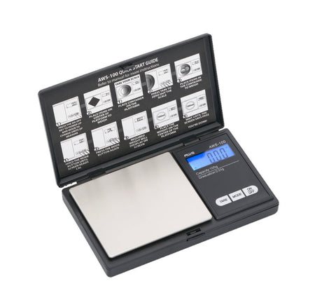 AWS SERIES 100G DIGITAL POCKET SCALE, 100G X 0.01G