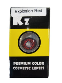 Explosion Red Spooky Eye Contacts, Contacts, KZ, Marketplace Vape  - Marketplace Vape