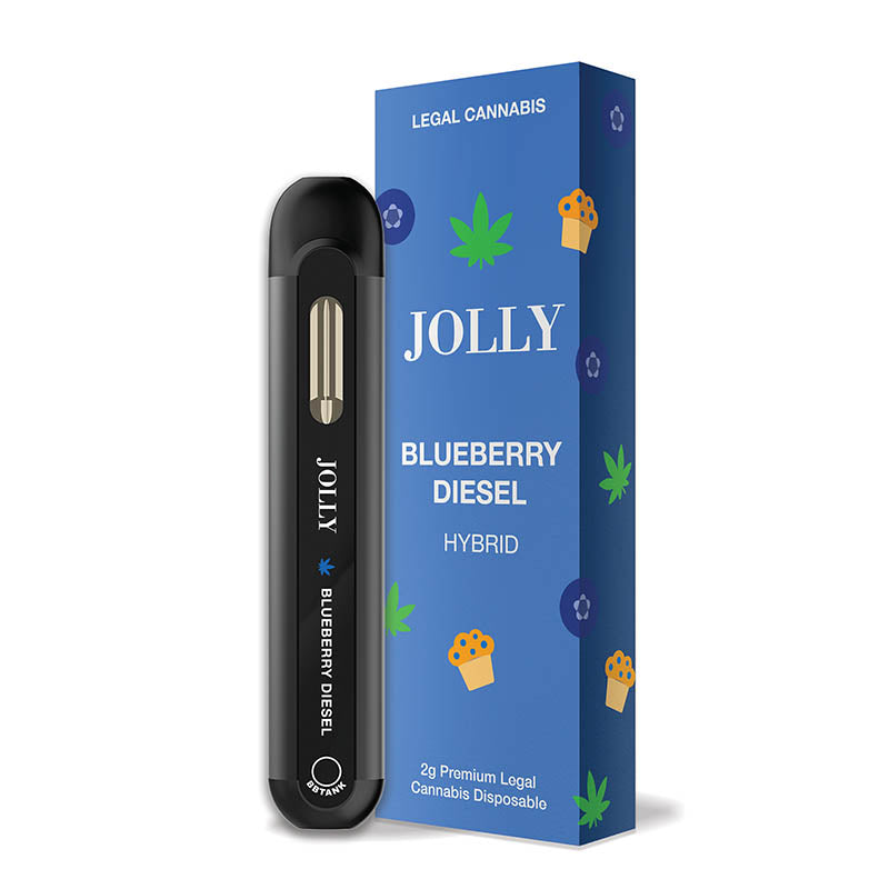 Jolly Blueberry Diesel / Hybrid - 2G Premium Legal Cannabis Disposable