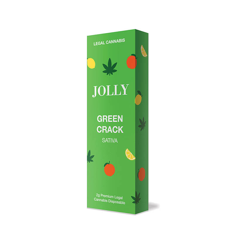 Jolly Green Crack / Sativa - 2G Premium Legal Cannabis Disposable