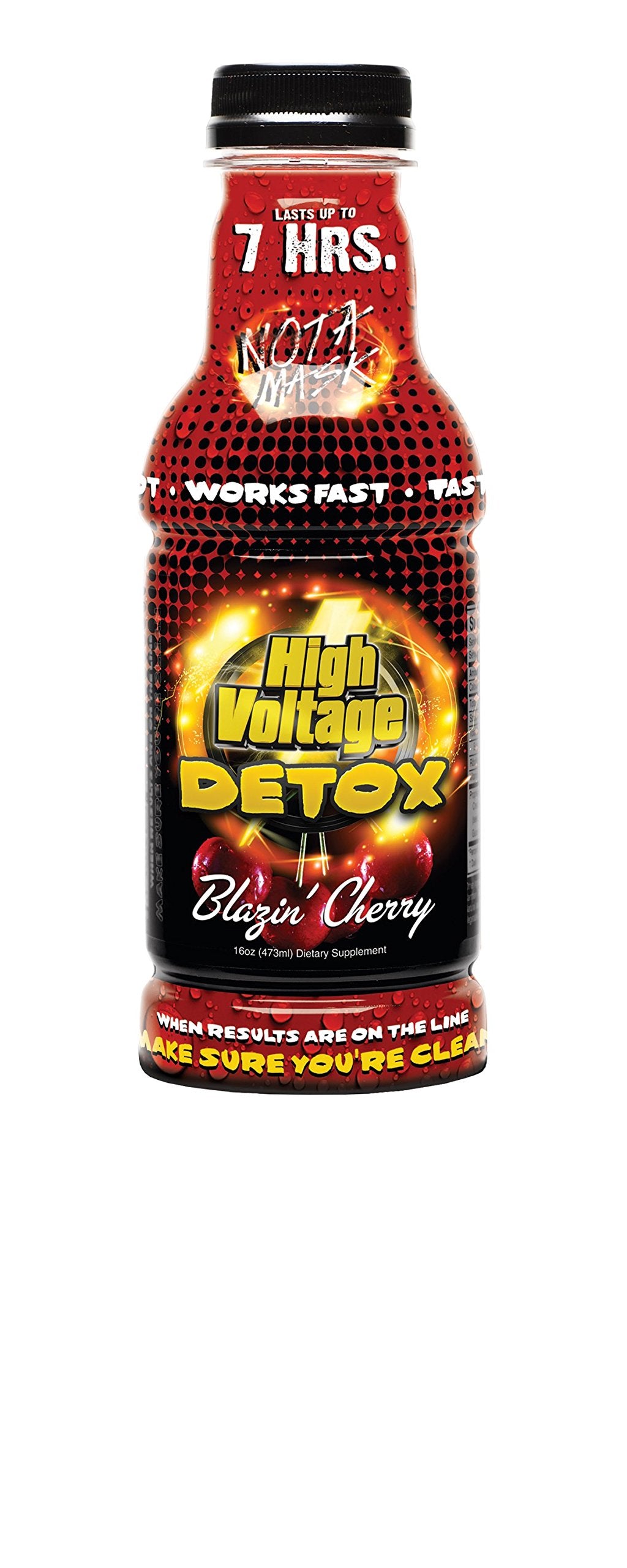 HIGH VOLTAGE DETOX POMEGRANATE - 16OZ, Detox, High Voltage, Marketplace Vape  - Marketplace Vape