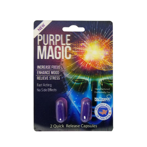 Purple Magic - Increase Focus, Enhance Mood and Relieve Stress