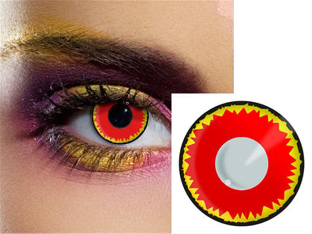 Red Vampire Spooky Eye Contacts, Contacts, KZ, Marketplace Vape  - Marketplace Vape