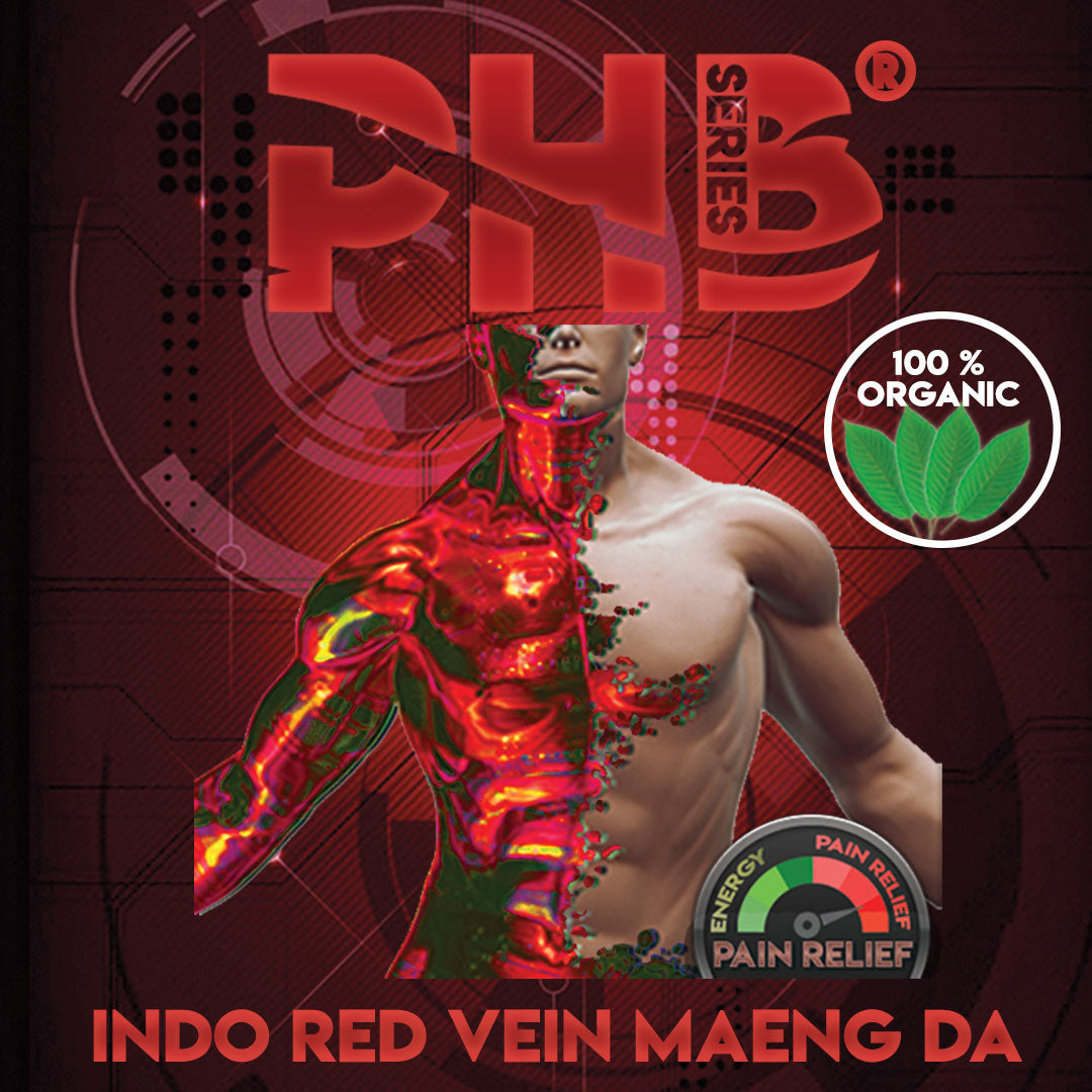 Indo Red Vein Maeng Da by PHB Series, Kratom, PHB Series, Marketplace Vape  - Marketplace Vape