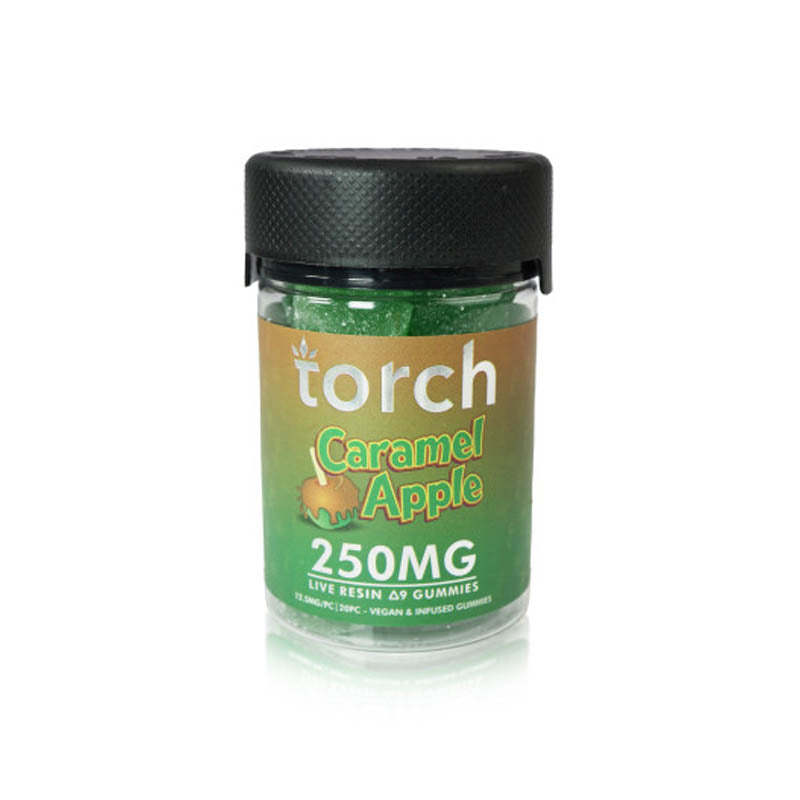Torch Live Resin D9 Gummies 250mg / 20 Gummies Marketplace