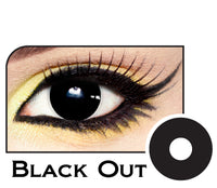 Black Out Spooky Eye Contacts, Contacts, KZ, Marketplace Vape  - Marketplace Vape