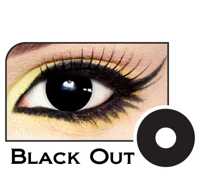 Black Out Spooky Eye Contacts, Contacts, KZ, Marketplace Vape  - Marketplace Vape