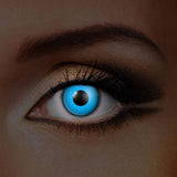 UV Blue Spooky Eye Contacts