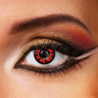 Explosion Red Spooky Eye Contacts, Contacts, KZ, Marketplace Vape  - Marketplace Vape