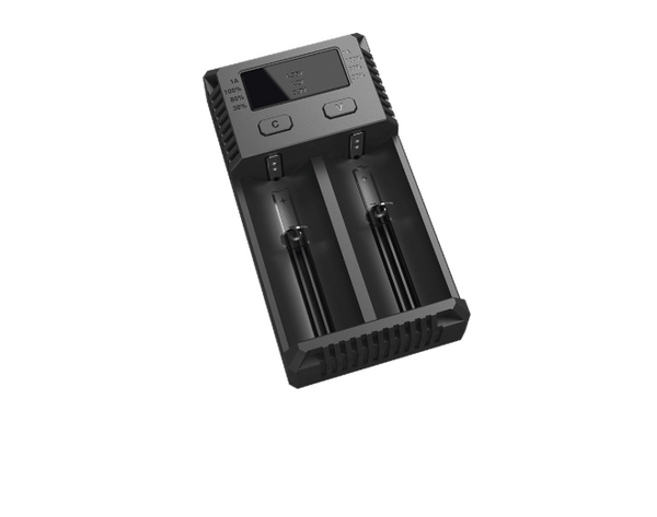 Nitecore New I2 Intellicharger - 2 Port, Battery Charger, Nitecore, Marketplace Vape  - Marketplace Vape